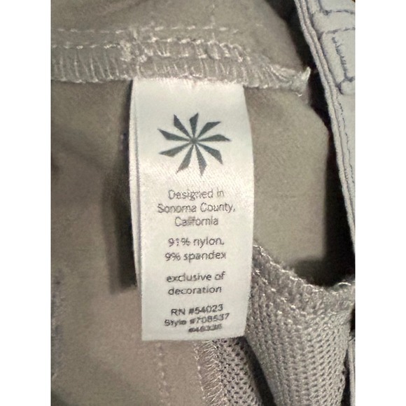 ATHLETA Women's Size 8 Sherpa Hiking Casual Skirt Cool Weather Soft Grey - Picture 6 of 7